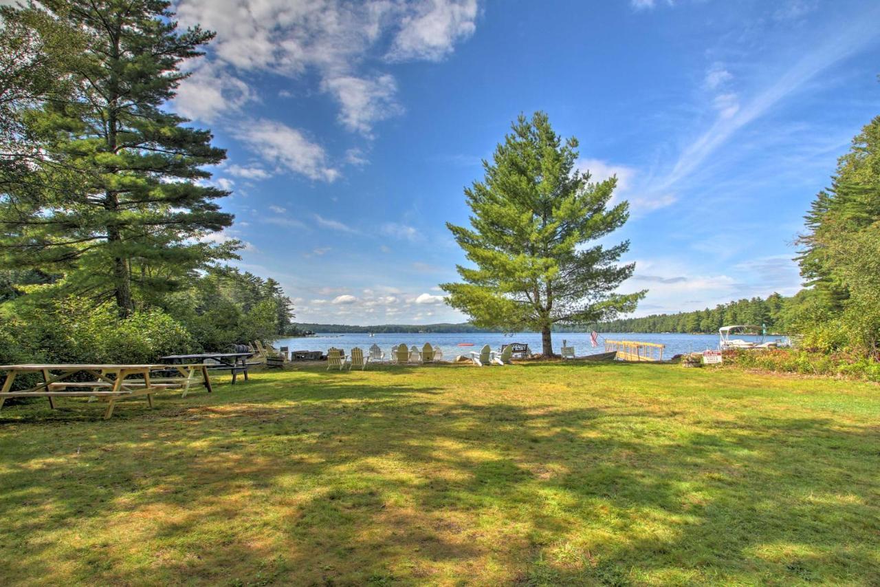 Family Cabin With Beach Access On Panther Pond Raymond Exterior photo