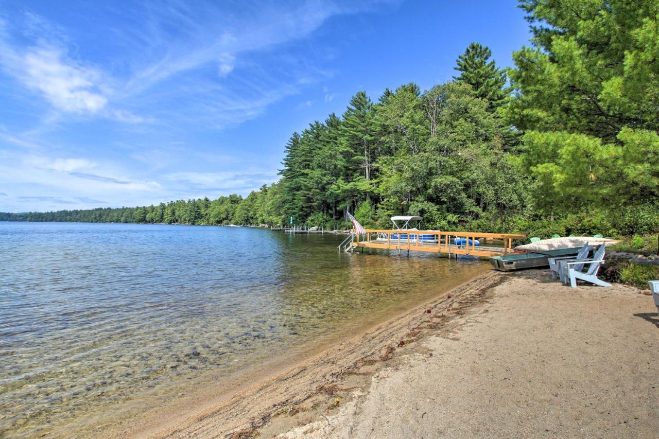 Family Cabin With Beach Access On Panther Pond Raymond Exterior photo